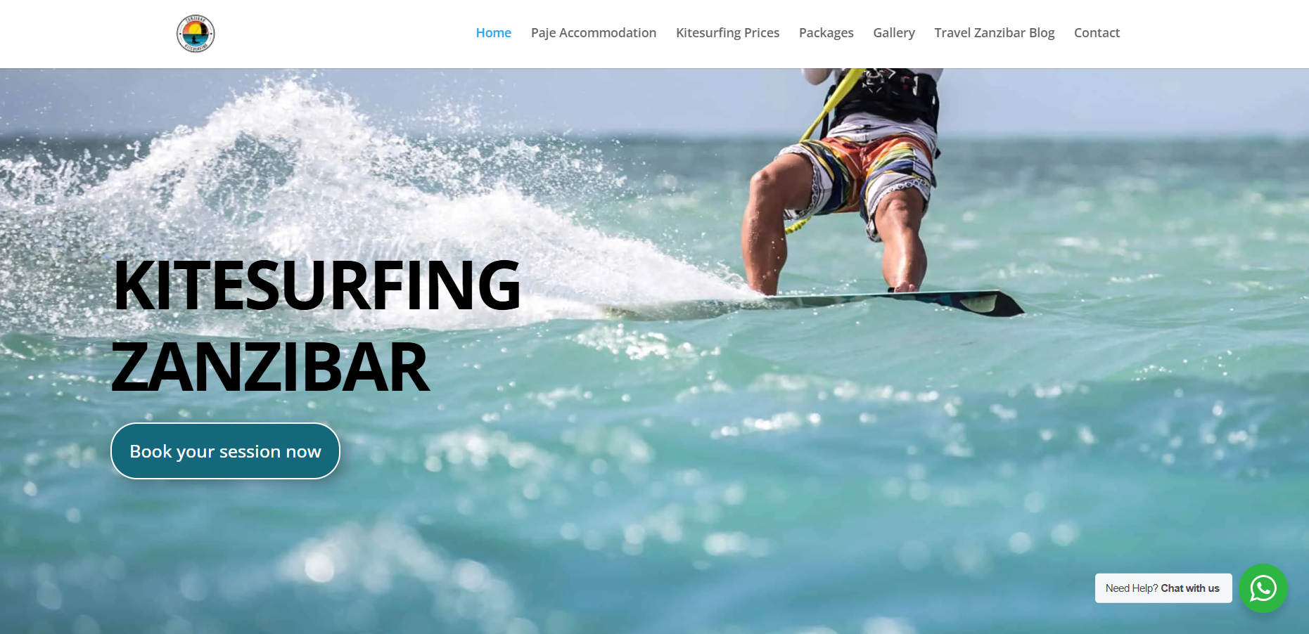 Zanzibar Kitesurfing
